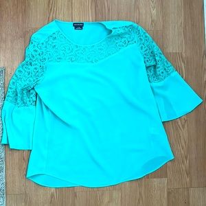 Turquoise top